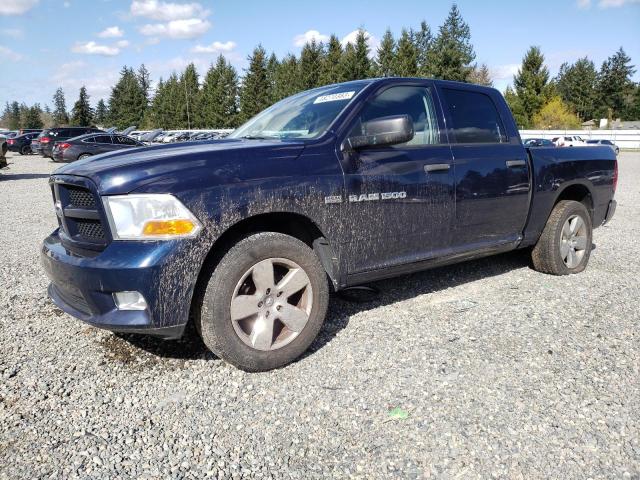 DODGE RAM 1500 S 2012 with VIN 1C6RD7KT9CS269755 - Photo from auction