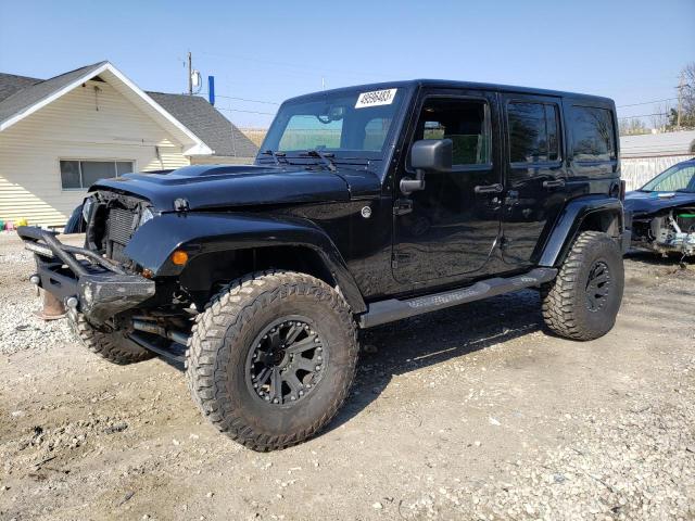 JEEP WRANGLER U 2017 with VIN 1C4BJWEG1HL689054 - Photo from auction