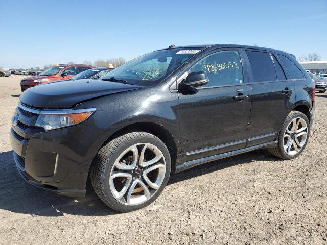 FORD EDGE SPORT 2013 with VIN 2FMDK3AK1DBA31321 - Photo from auction
