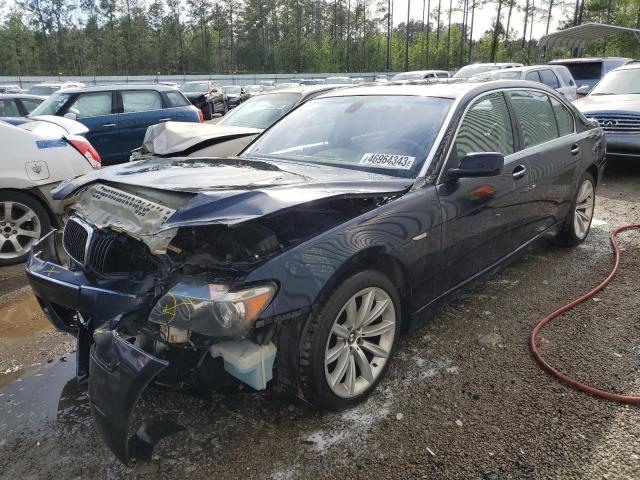 BMW 750 LI 2008 with VIN WBAHN83578DT86945 - Photo from auction