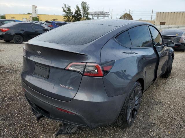Photo 3 from auction – 2022 TESLA MODEL Y with VIN 7SAYGDEF3NF494577