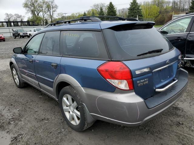Photo 2 from auction – 2008 SUBARU OUTBACK 2. with VIN 4S4BP61C487346678
