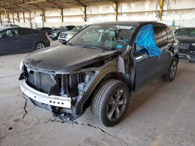 ACURA MDX 2015 with VIN 5FRYD4H20FB028703 - Photo from auction