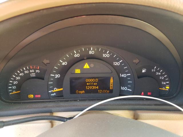 Photo 9 from auction – 2003 MERCEDES-BENZ C 240 with VIN WDBRF61J73E014256