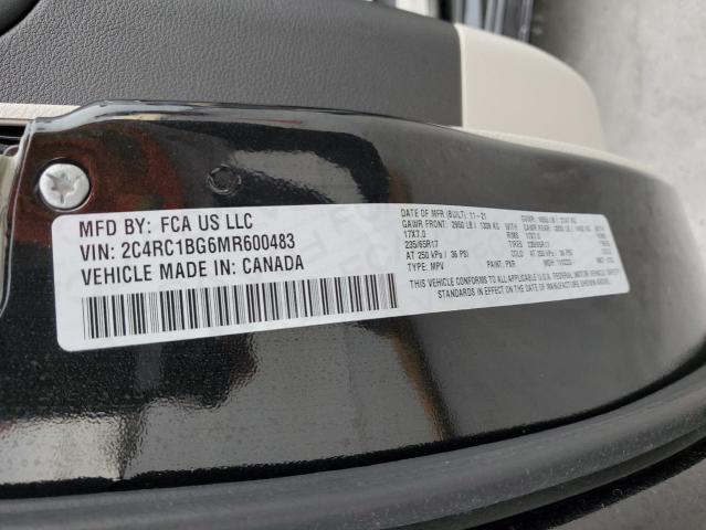 Photo 14 from auction – 2021 CHRYSLER PACIFICA T with VIN 2C4RC1BG6MR600483