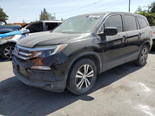 HONDA PILOT EX 2016 with VIN 5FNYF5H3XGB042894 - Photo from auction