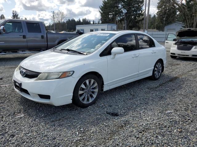 Photo 1 from auction – 2009 HONDA CIVIC EX with VIN 19XFA168X9E000635