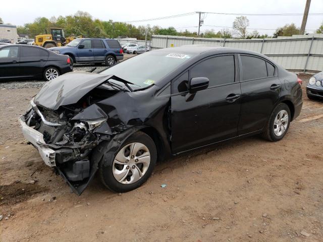 HONDA CIVIC LX 2014 with VIN 19XFB2F54EE231596 - Photo from auction