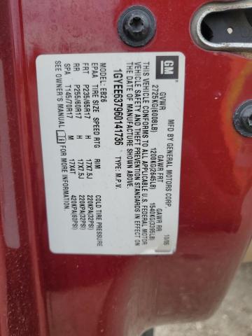 Photo 14 from auction – 2006 CADILLAC SRX with VIN 1GYEE637960141736