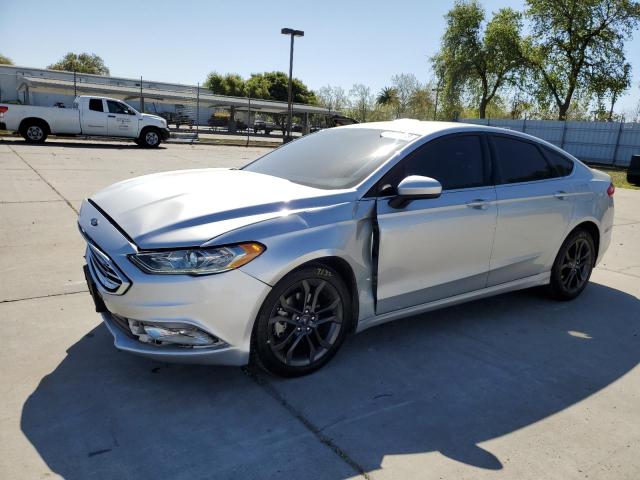 FORD FUSION SE 2018 with VIN 3FA6P0HD3JR268612 - Photo from auction