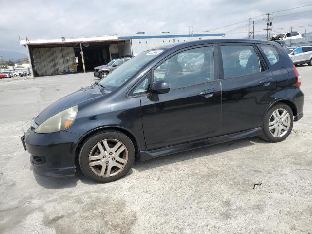 HONDA FIT S 2007 with VIN JHMGD386X7S033405 - Photo from auction