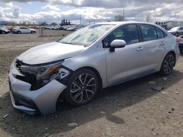 TOYOTA COROLLA SE 2020 with VIN 5YFP4RCE9LP011748 - Photo from auction