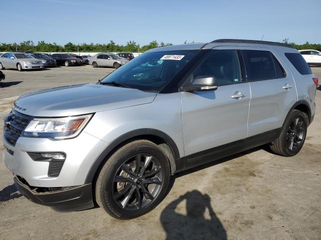 FORD EXPLORER X 2018 with VIN 1FM5K7D86JGA14899 - Photo from auction