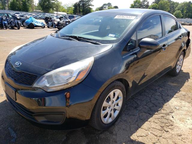 KIA RIO LX 2013 with VIN KNADM4A38D6317885 - Photo from auction