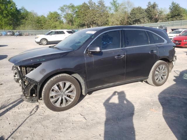 ACURA MDX TECHNO 2016 with VIN 5FRYD3H46GB020280 - Photo from auction