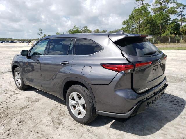 Photo 2 from auction – 2021 TOYOTA HIGHLANDER with VIN 5TDCZRAH5MS082676
