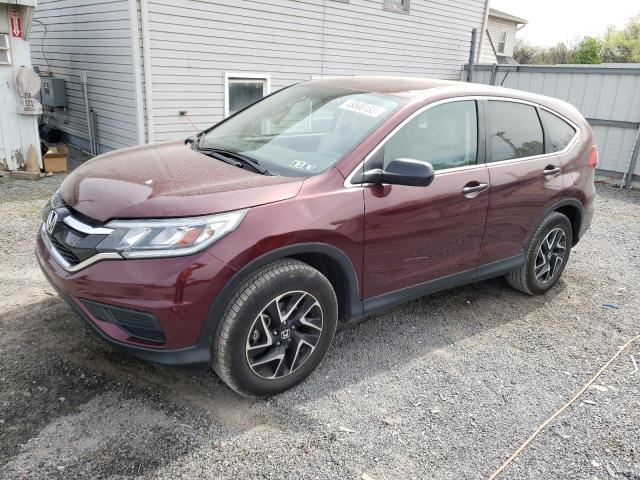 HONDA CR-V SE 2016 with VIN 2HKRM4H46GH726517 - Photo from auction