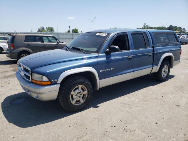 DODGE DAKOTA QUA 2002 with VIN 1B7HL48NX2S564666 - Photo from auction