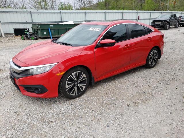 HONDA CIVIC EX 2016 with VIN 2HGFC1F38GH655488 - Photo from auction