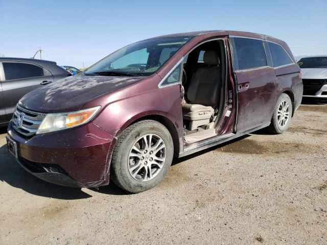 HONDA ODYSSEY EX 2013 with VIN 5FNRL5H66DB086345 - Photo from auction