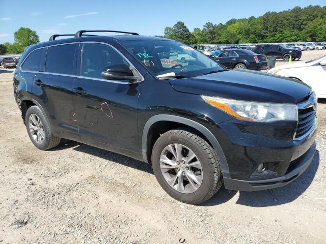 Photo 4 from auction – 2015 TOYOTA HIGHLANDER with VIN 5TDZKRFH3FS095131