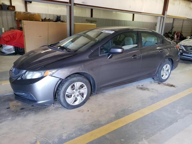 HONDA CIVIC LX 2014 with VIN 2HGFB2F58EH515917 - Photo from auction