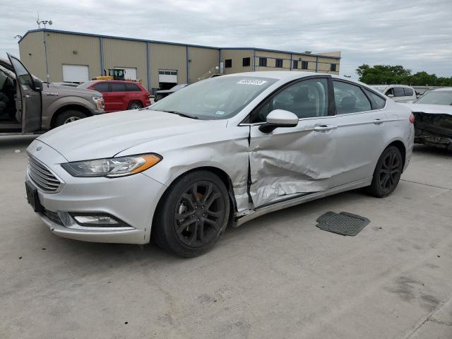 FORD FUSION SE 2018 with VIN 3FA6P0HD8JR280898 - Photo from auction