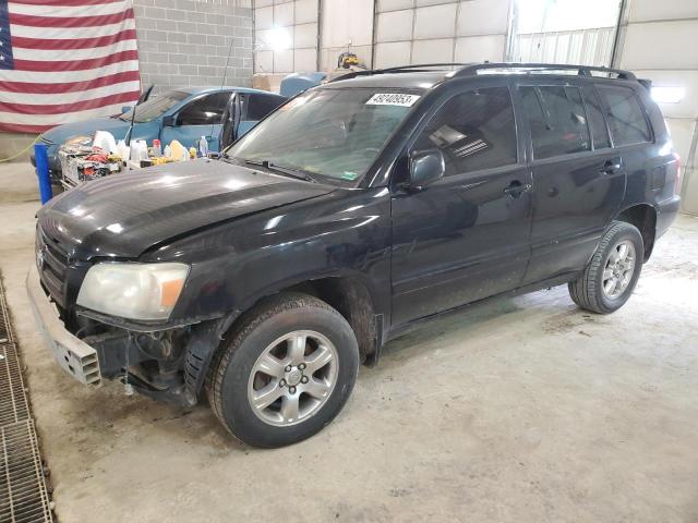 TOYOTA HIGHLANDER 2007 with VIN JTEEP21A070215467 - Photo from auction