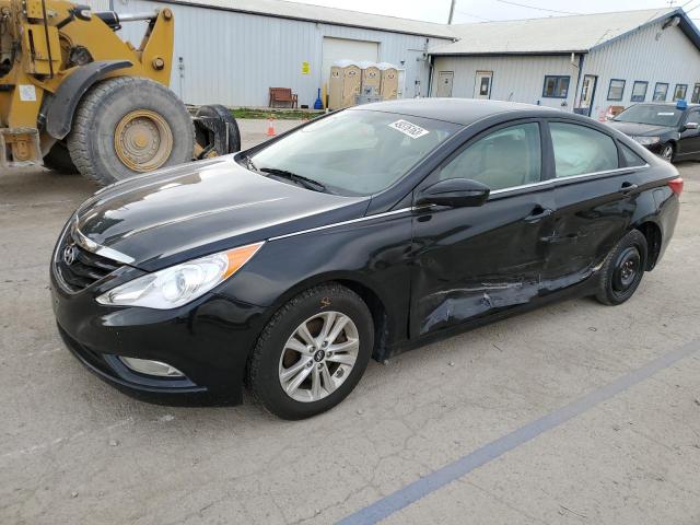 HYUNDAI SONATA GLS 2013 with VIN 5NPEB4AC0DH758574 - Photo from auction