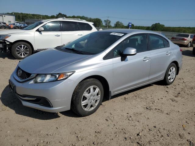 HONDA CIVIC LX 2013 with VIN 2HGFB2F57DH583589 - Photo from auction