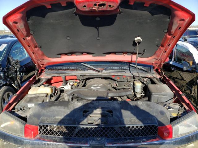 Photo 11 from auction – 2002 CHEVROLET AVALANCHE with VIN 3GNEK13T22G162892