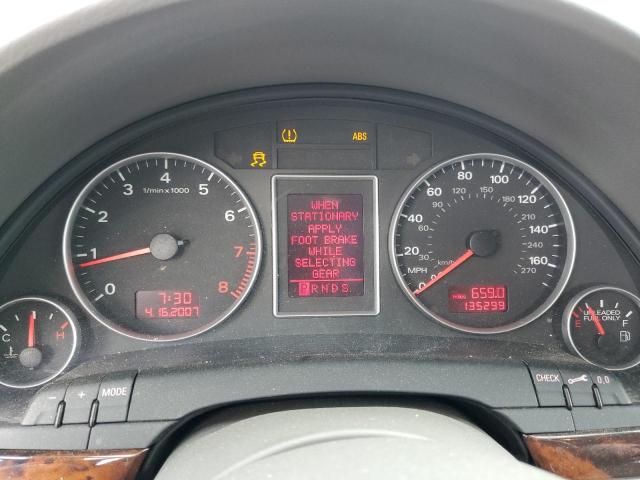 Photo 9 from auction – 2008 AUDI A4 2.0T AV with VIN WAUKF78E48A168548