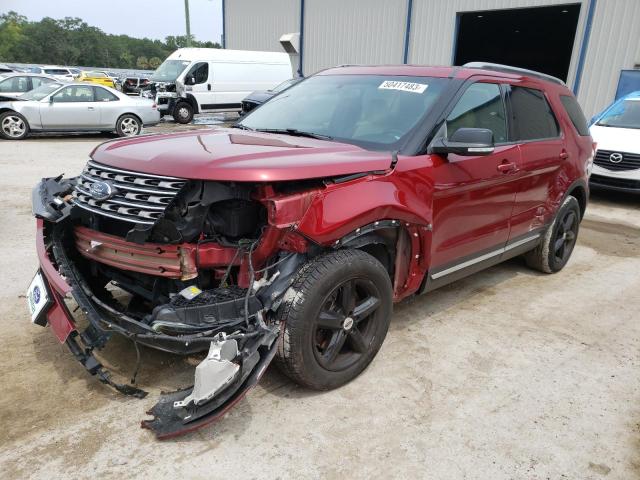 FORD EXPLORER X 2016 with VIN 1FM5K8D81GGC94536 - Photo from auction