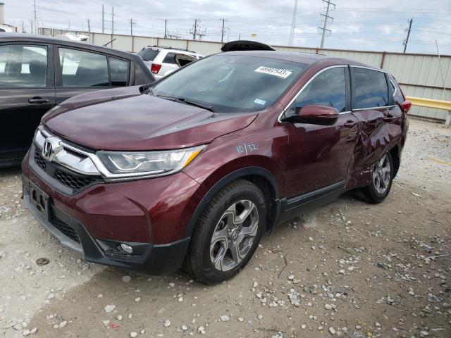 HONDA CR-V EXL 2017 with VIN 7FARW1H84HE014135 - Photo from auction