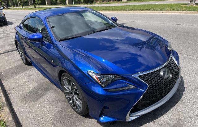 LEXUS RC 200T 2017 with VIN JTHHA5BC5H5005681 - Photo from auction
