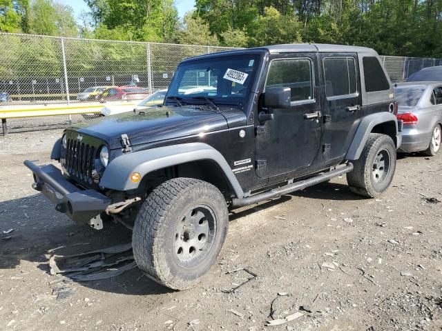 JEEP WRANGLER U 2015 with VIN 1C4BJWDG9FL555018 - Photo from auction
