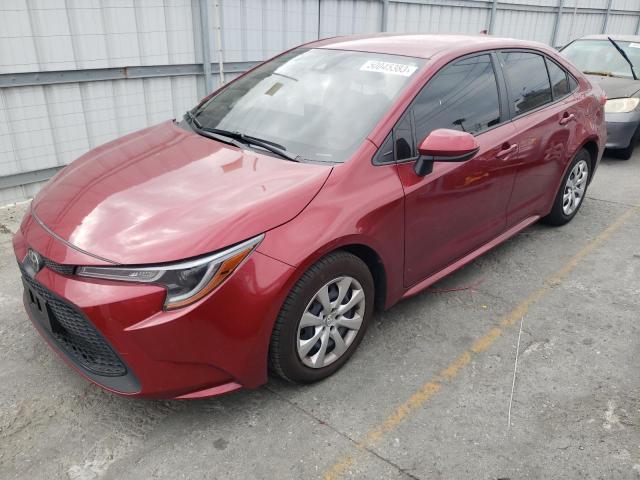 Photo 1 from auction – 2022 TOYOTA COROLLA LE with VIN JTDEPMAE9NJ217941