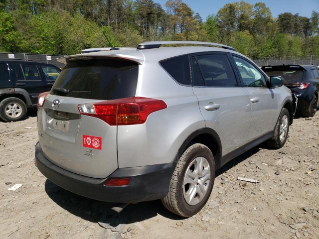Photo 3 from auction – 2014 TOYOTA RAV4 LE with VIN 2T3BFREV2EW128470