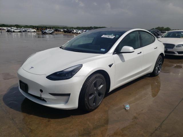 TESLA MODEL 3 2022 with VIN 5YJ3E1EA2NF186199 - Photo from auction
