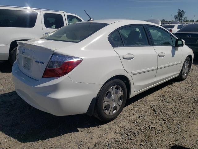 Photo 3 from auction – 2012 HONDA CIVIC HYBR with VIN JHMFB4F35CS005389