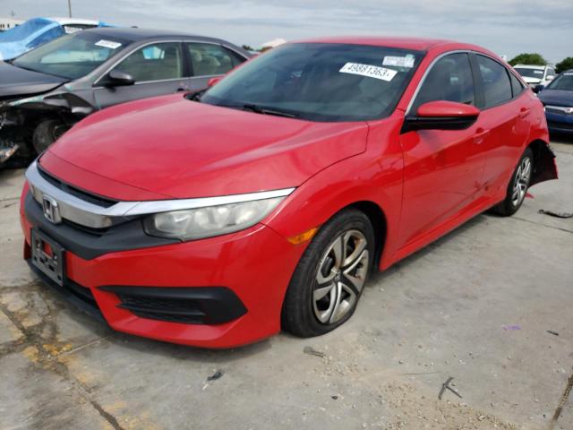 HONDA CIVIC LX 2016 with VIN 2HGFC2F58GH562509 - Photo from auction