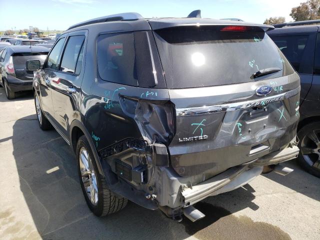 Photo 2 from auction – 2017 FORD EXPLORER L with VIN 1FM5K7FH0HGB07408