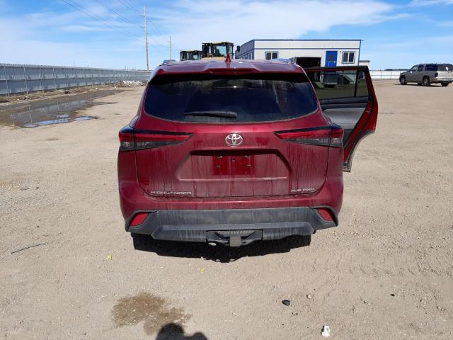 Photo 6 from auction – 2021 TOYOTA HIGHLANDER with VIN 5TDGZRBH7MS153019