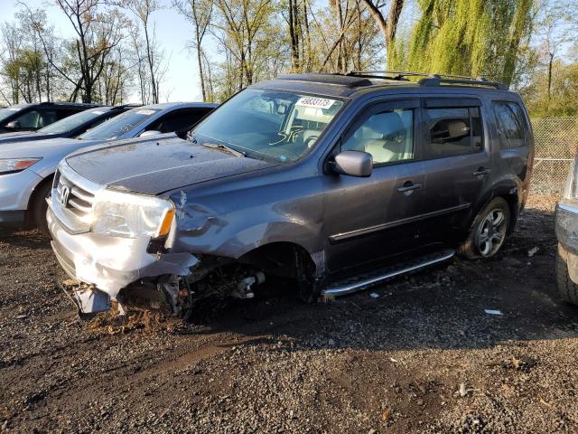 HONDA PILOT EXL 2014 with VIN 5FNYF4H53EB052806 - Photo from auction
