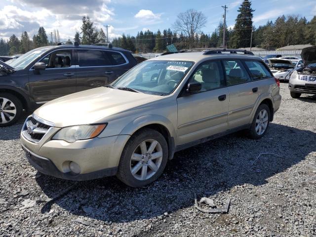 SUBARU OUTBACK 2. 2008 with VIN 4S4BP61C987332453 - Photo from auction