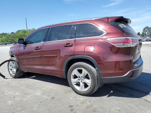 Photo 2 from auction – 2016 TOYOTA HIGHLANDER with VIN 5TDYKRFH1GS120704