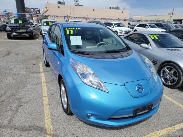 NISSAN LEAF SV 2011 with VIN JN1AZ0CPXBT005133 - Photo from auction