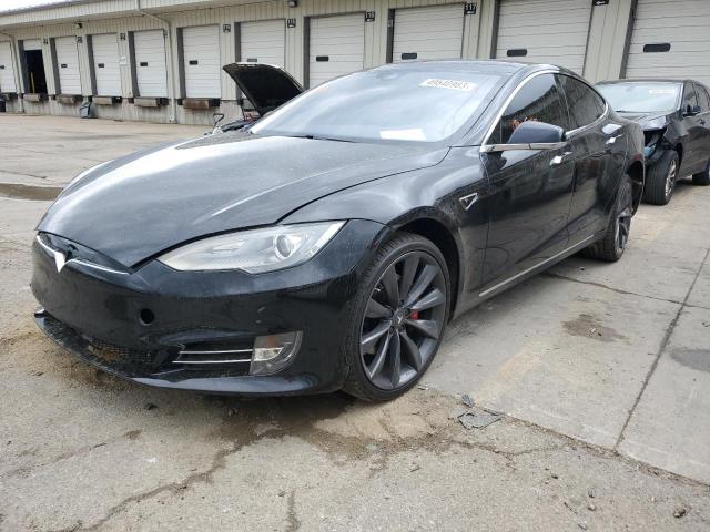 TESLA MODEL S 2016 with VIN 5YJSA1E40GF119797 - Photo from auction