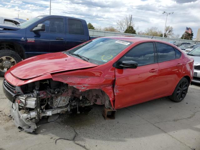 DODGE DART SXT 2016 with VIN 1C3CDFBB1GD749965 - Photo from auction