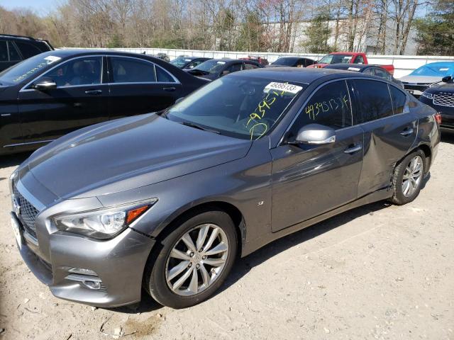 INFINITI Q50 BASE 2015 with VIN JN1BV7AR9FM405388 - Photo from auction